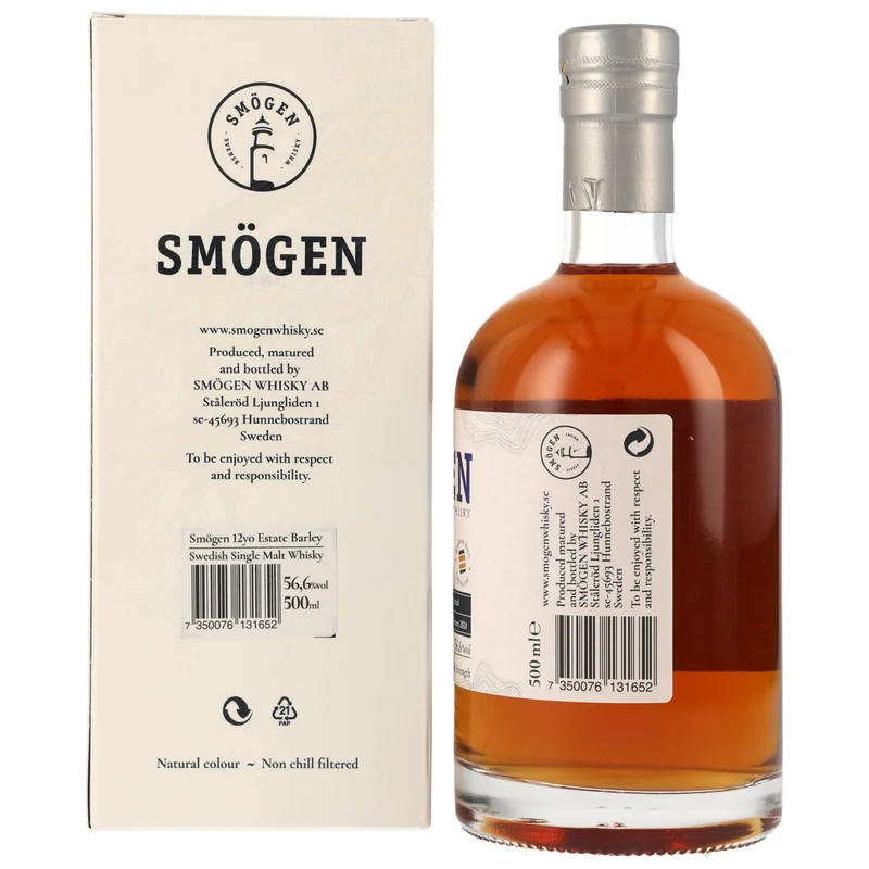 Smögen 12 Jahre 2011/2024 - Distillery Estate Barley
