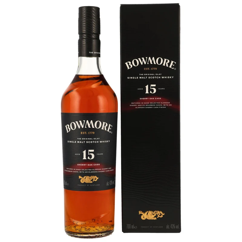 Bowmore 15 Jahre - Sherry Cask 2024