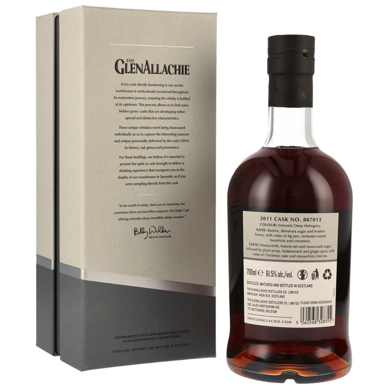 Glenallachie 12 Jahre 2011/2024 - Single Cask #807013