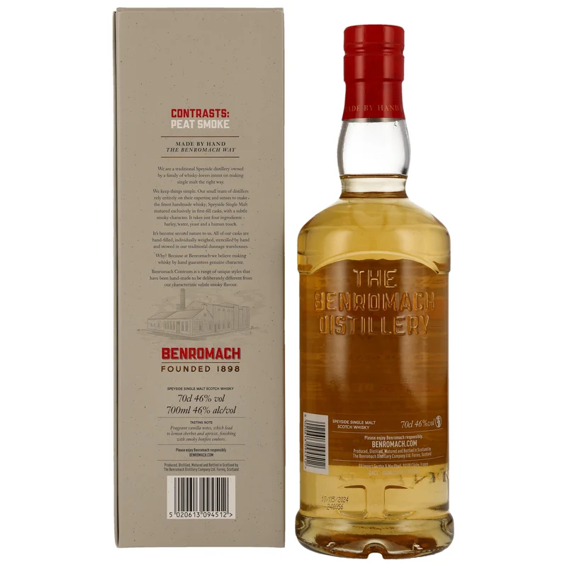 Benromach 9 Jahre 2014/2024 - Peat Smoke - Bourbon Cask