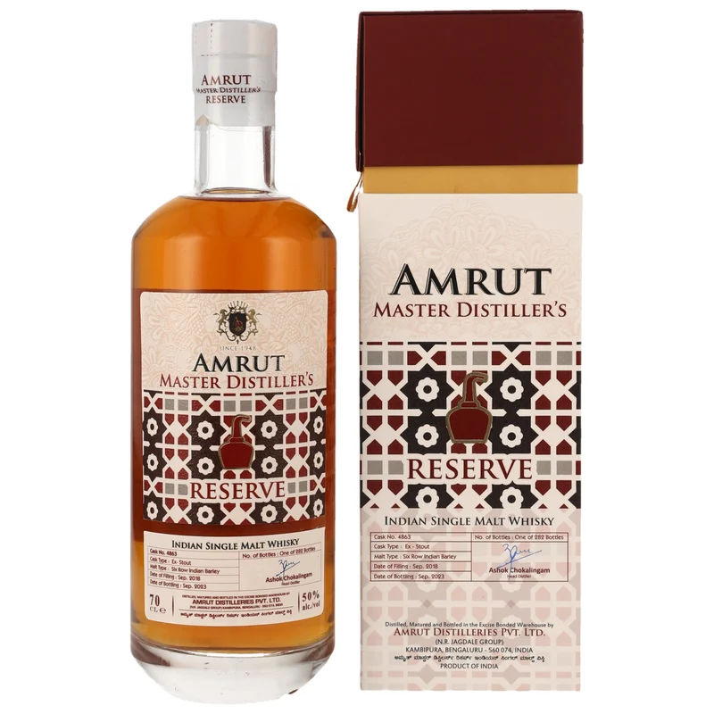 Amrut 5 Jahre 2018/2023 - Master Distiller's Reserve #4863