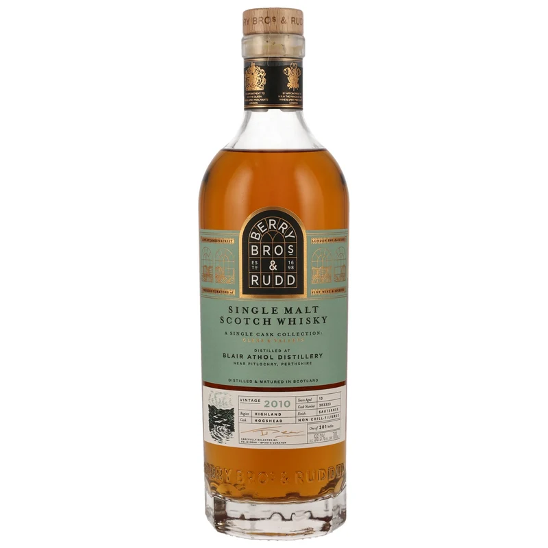 Blair Athol 13 Jahre 2010/2024 - Berry Bros & Rudd - Glens & Valleys #303323