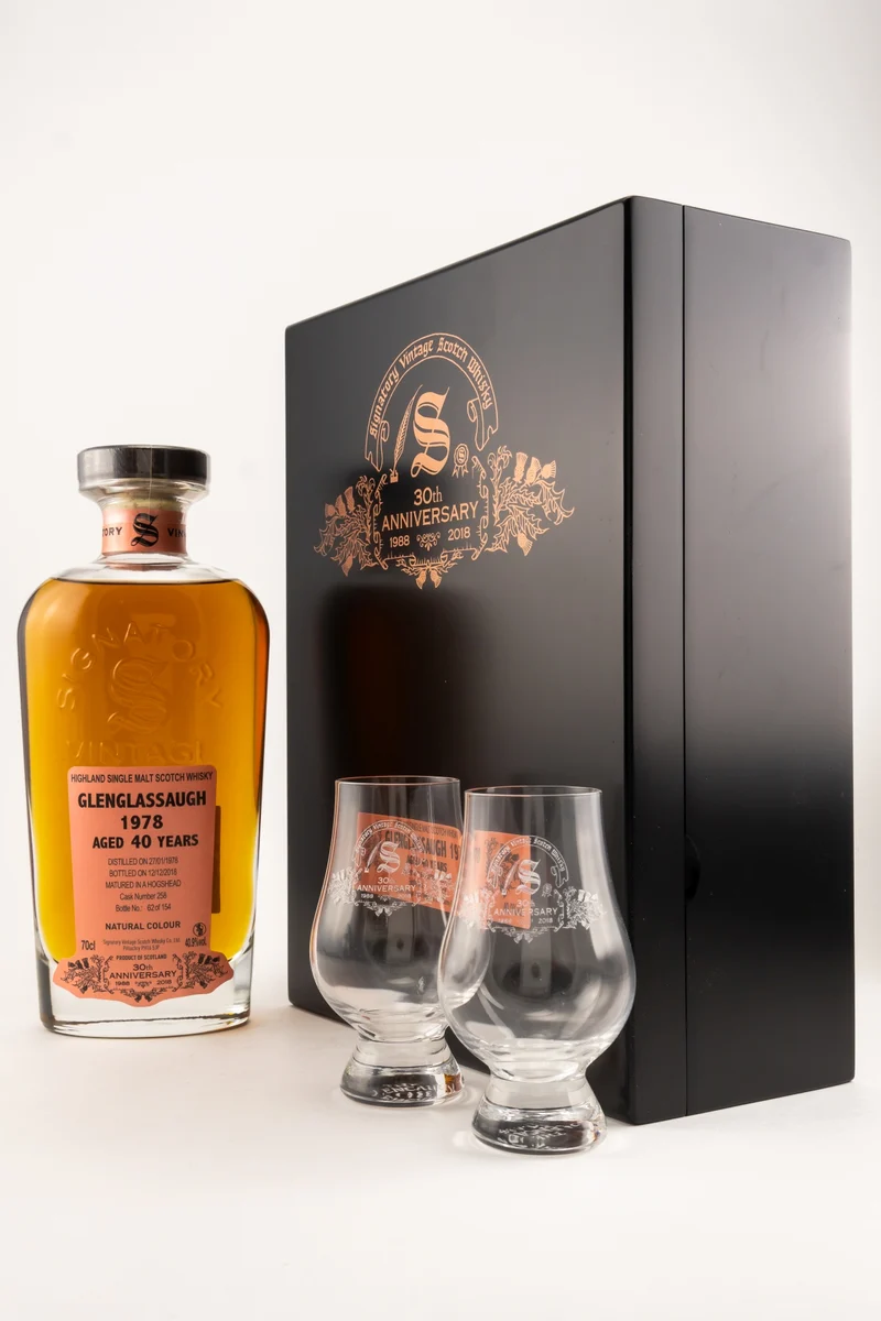 Glenglassaugh 40 Jahre 1978/2018 - Signatory Vintage - 30th Anniversary