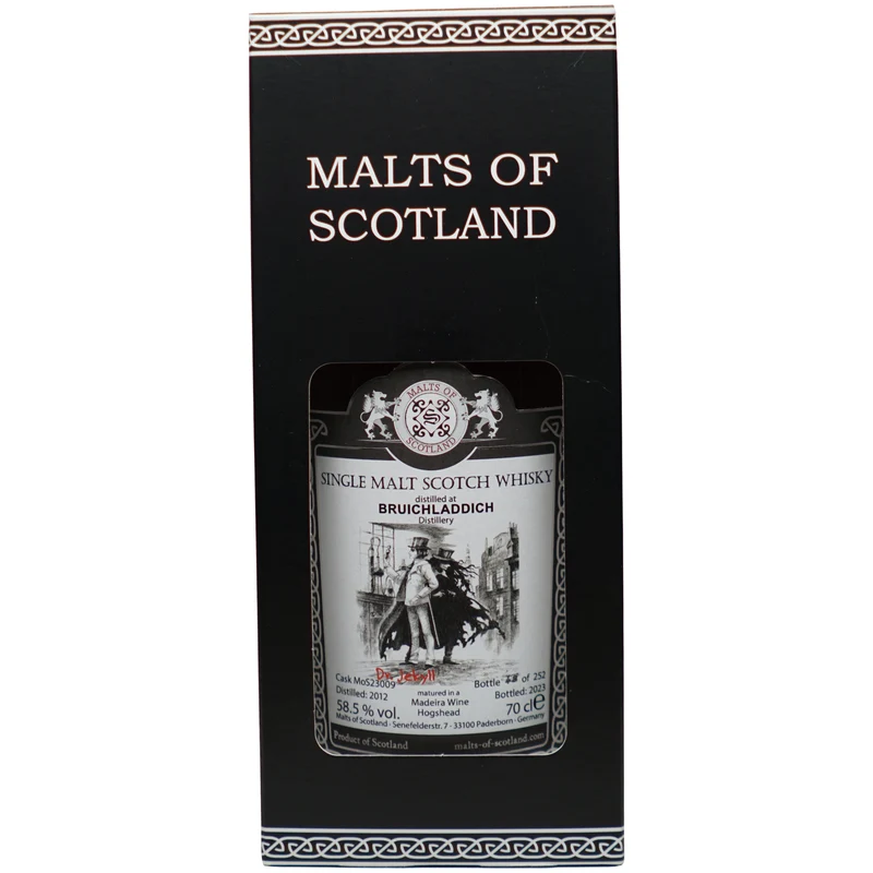 Bruichladdich 2012/2023 - Malts of Scotland - Dr. Jekyll
