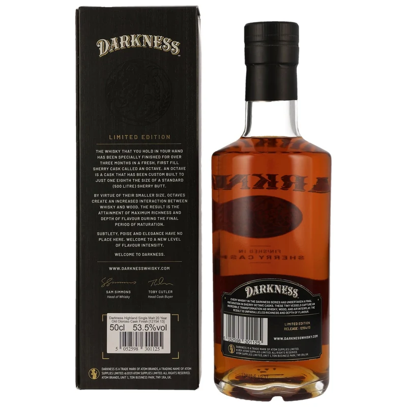 Highland 20 Jahre - Darkness!
