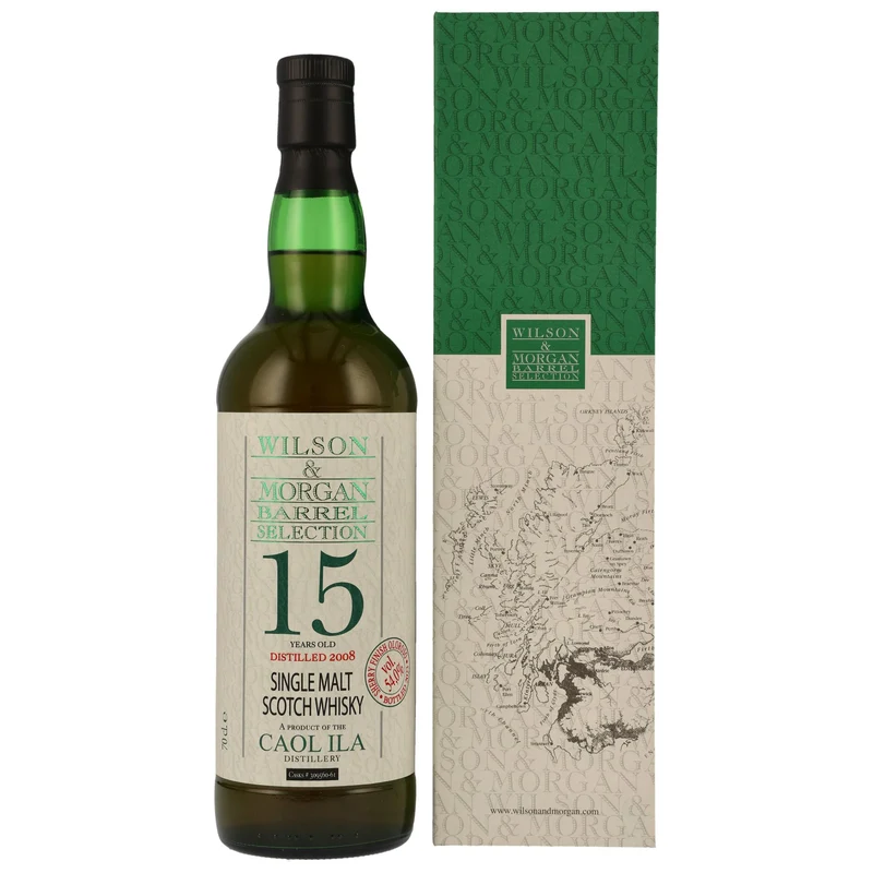 Caol Ila 15 Jahre 2008/2023 - Wilson & Morgan - Barrel Selection Cask Strength