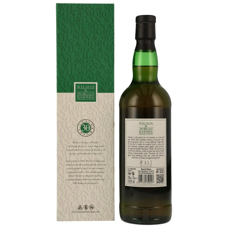 Caol Ila 15 Jahre 2008/2023 - Wilson & Morgan - Barrel Selection Cask Strength
