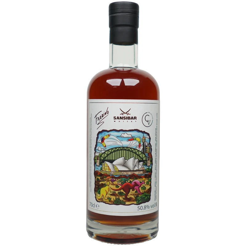 Bunnahabhain 11 Jahre 2009/2020 - Sansibar - Fazzino Artwork