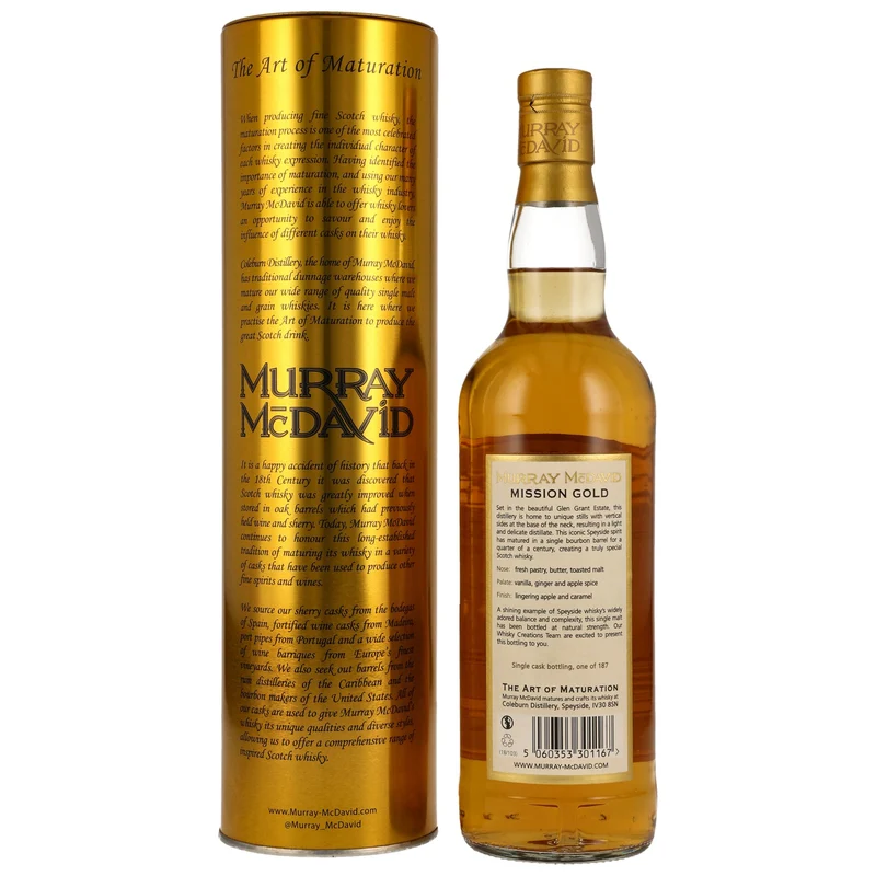 Glen Grant 25 Jahre 1992/2018 - Murray McDavid - Mission Gold