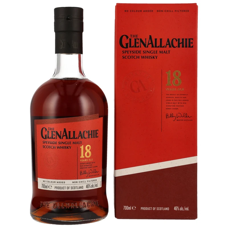 Glenallachie 18 Jahre - New Box Design
