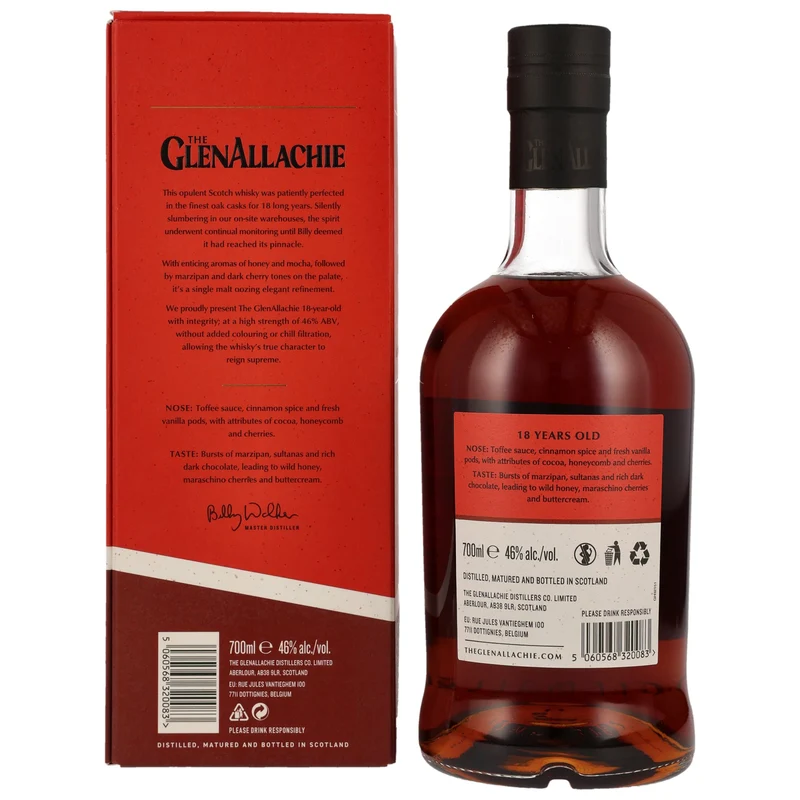 Glenallachie 18 Jahre - New Box Design