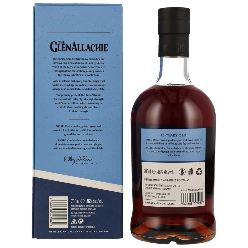 Glenallachie 15 Jahre - New Box Design