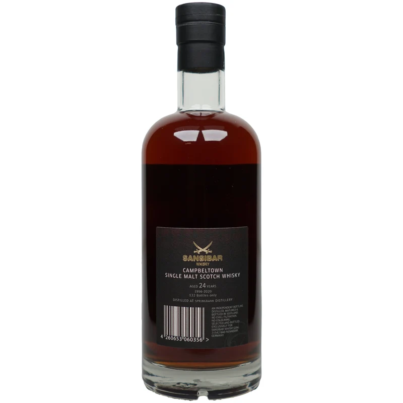 Springbank 24 Jahre 1996/2020 - Sansibar - The Clans Label