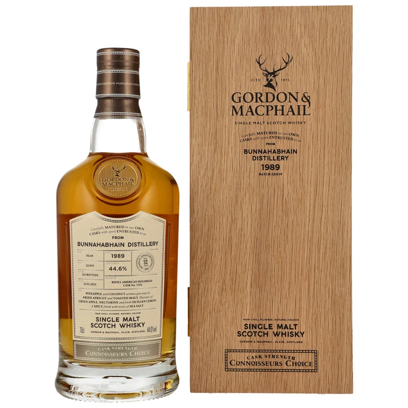 Bunnahabhain 32 Jahre 1989/2022 - Gordon & MacPhail #5701