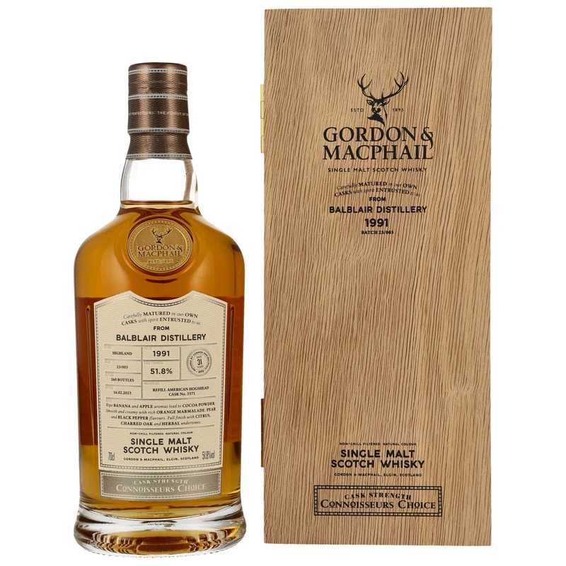 Balblair 31 Jahre 1991/2023 - Gordon & MacPhail #3371