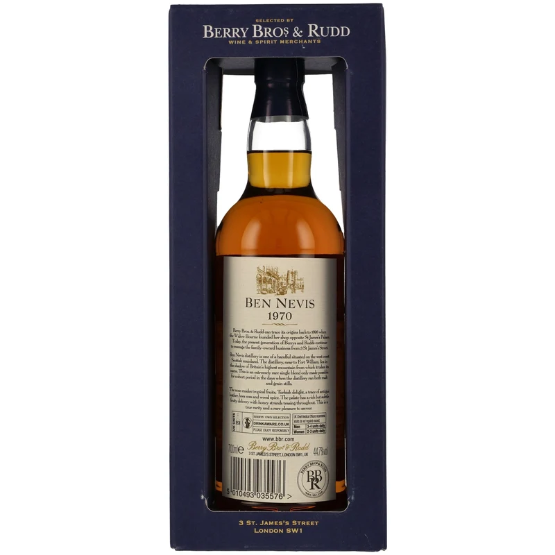 Ben Nevis 43 Jahre 1970/2014 - Berry Bros & Rudd - Single Cask #2