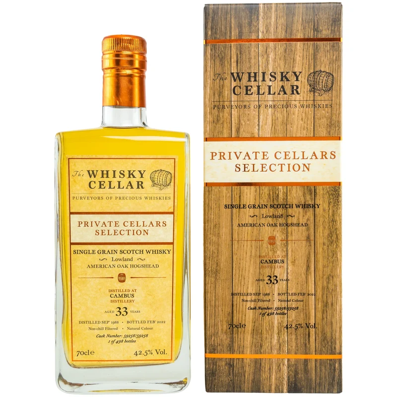 Cambus 33 Jahre 1988/2022 - The Whisky Cellar