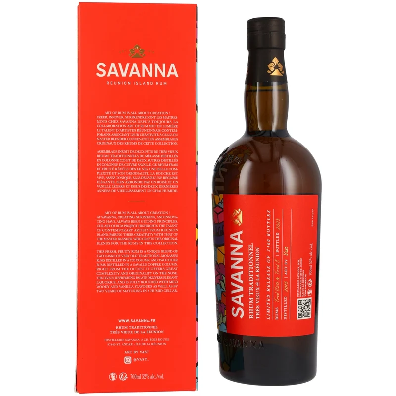 Savanna Rhum 2015/2023 - Art of Rhum by Vast