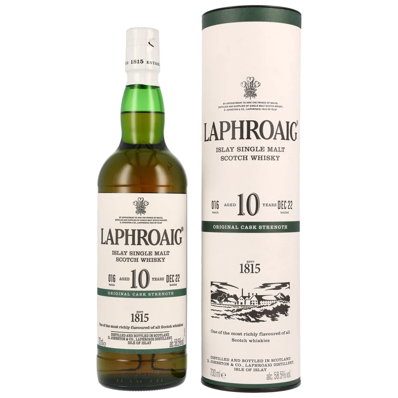 Laphroaig 10 Jahre - Cask Strength - Batch #016