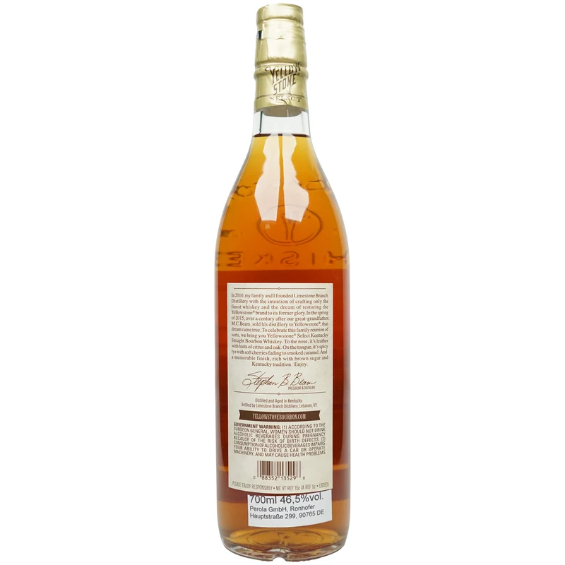 Yellowstone - Single Barrel selected by Perola