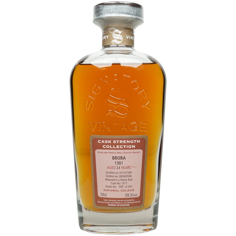 Brora 24 Jahre 1981/2006 - Signatory Vintage #1517