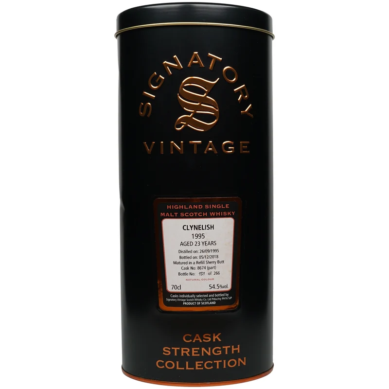 Clynelish 23 Jahre 1995/2019 - Signatory Vintage - Single Cask #8674