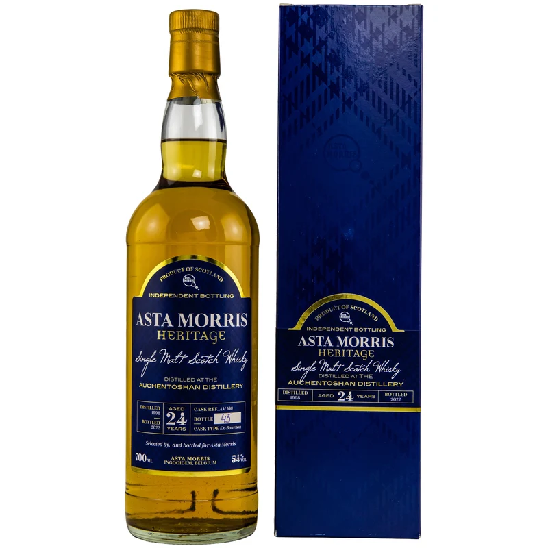 Auchentoshan 24 Jahre 1998/2022 - Asta Morris - Heritage