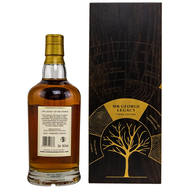 Glen Grant 63 Jahre 1959/2022 Gordon & Macphail - Mr. George Legacy #3665