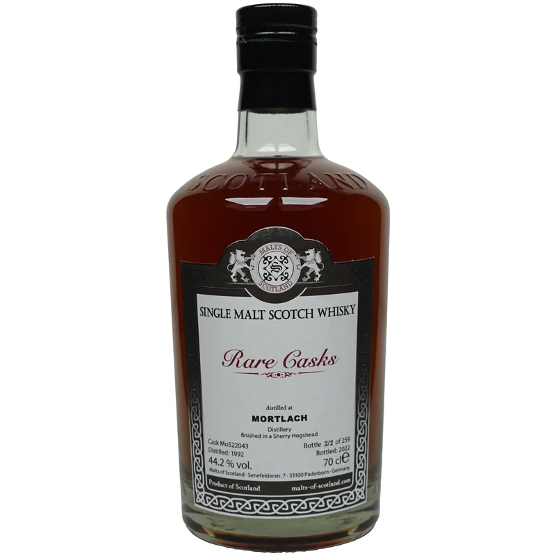 Mortlach 1992/2022 - Malts of Scotland - Rare Cask Range