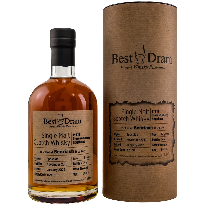 BenRiach 12 Jahre 2010/2023 - Best Dram #7970