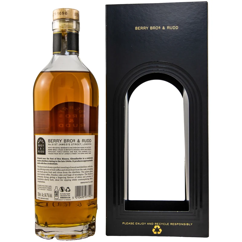 Glenallachie 14 Jahre 2008/2022 - Berry Bros & Rudd