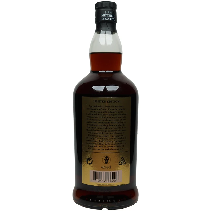 Springbank 21 Jahre - 2020 Edition