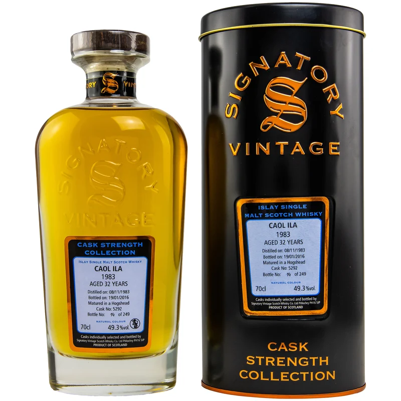 Caol Ila 32 Jahre 1983/2016 - Signatory Vintage - Single Cask #5292
