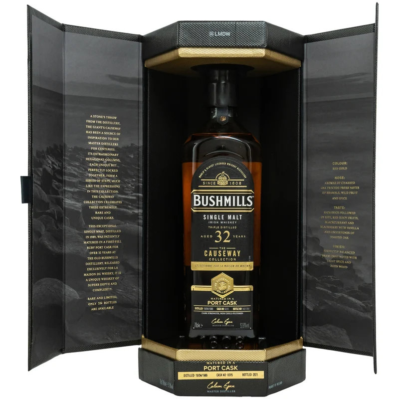 Bushmills 32 1989/2021 - The Causeway Collection