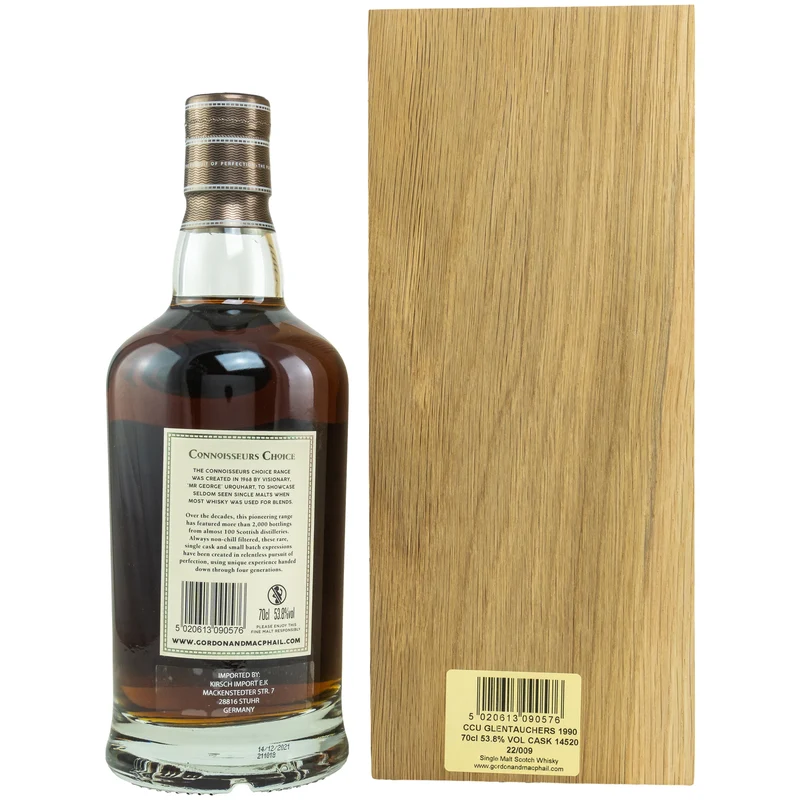 Glentauchers 31 Jahre 1990/2021 Gordon & Macphail