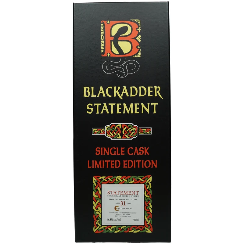 Clynelish 31 Jahre 1989/2021 - Blackadder - Single Cask #6094