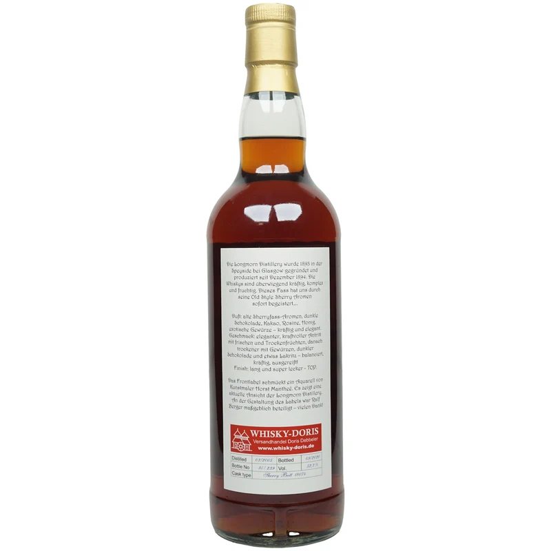 Longmorn 15 Jahre 2005/2020 - Whisky-Doris - Sherry Butt #18074