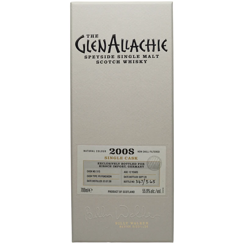 Glenallachie 12 Jahre 2008/2020 - Single Cask #515