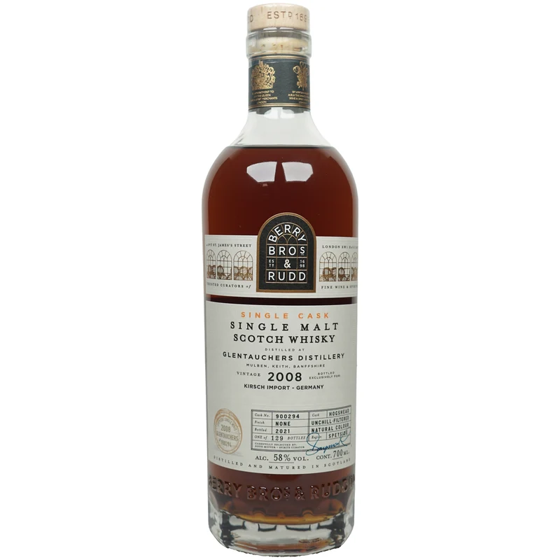 Glentauchers 13 Jahre 2008/2021 - Berry Bros & Rudd #900294