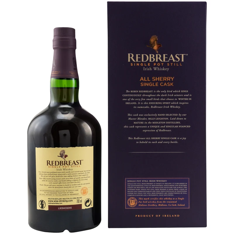 Redbreast 17 Jahre 2001/2018 - Single Cask #26494