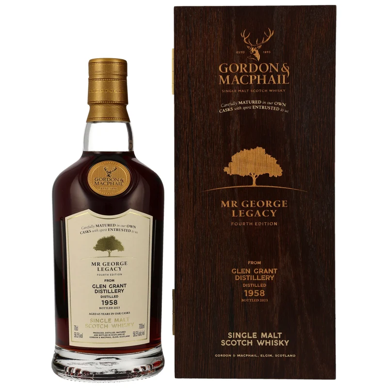 Glen Grant 65 Jahre 1958/2023 Gordon & Macphail - Mr. George Legacy #3818
