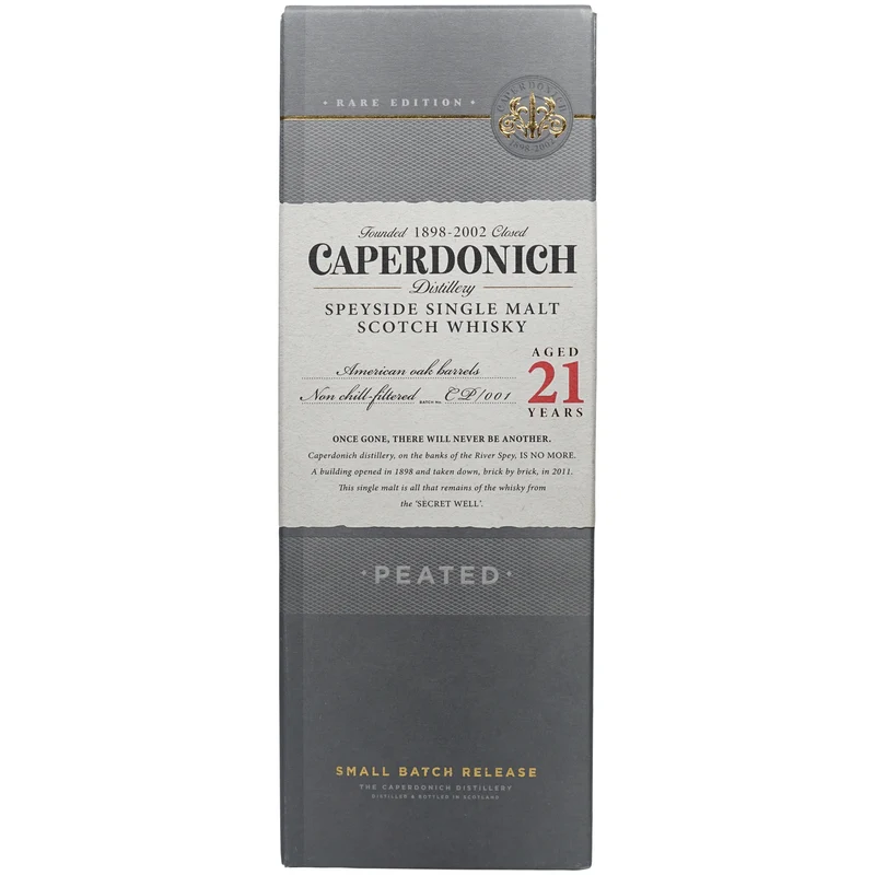 Caperdonich 21 Jahre - Peated Small Batch Release
