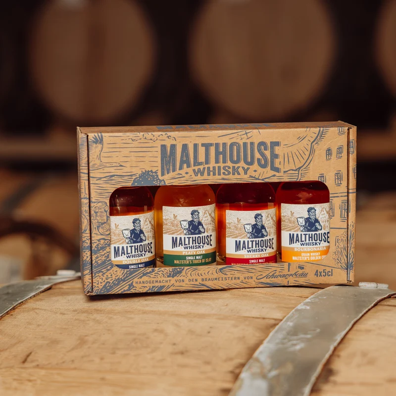 MALTHOUSE Whisky Tasting Set - 4 Sorten á 5 cl