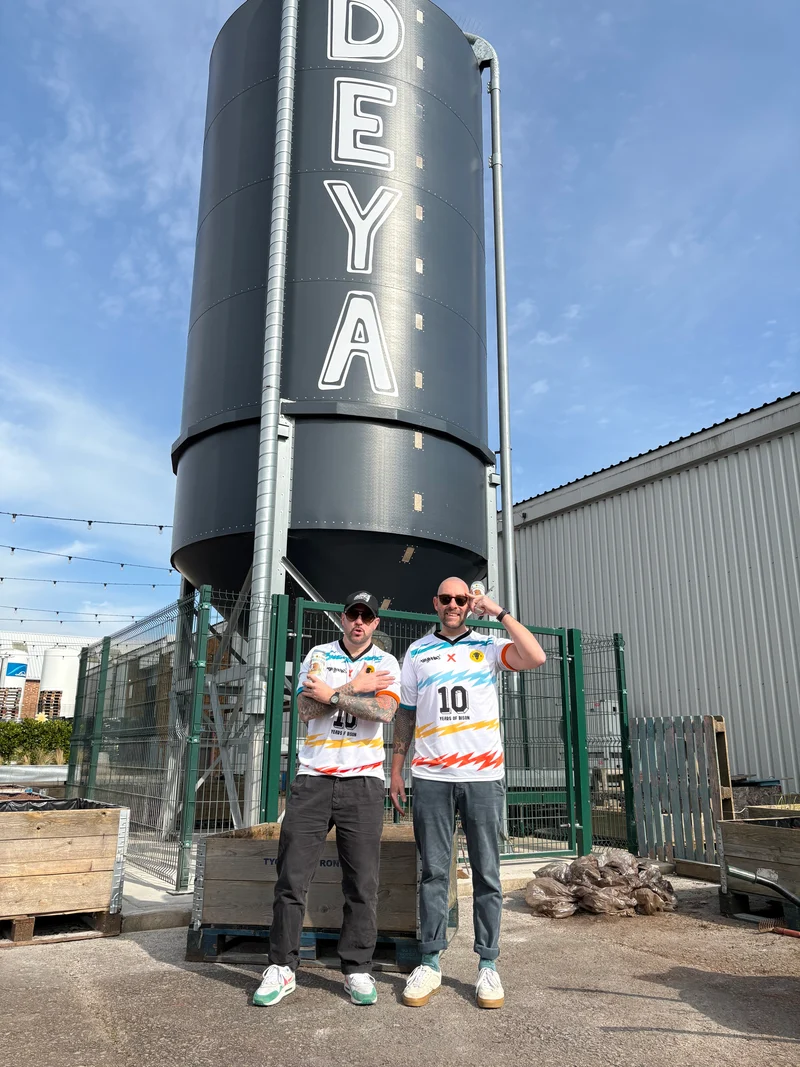 Bison Beer x Thumbs 10th Birthday Retro Football Jersey