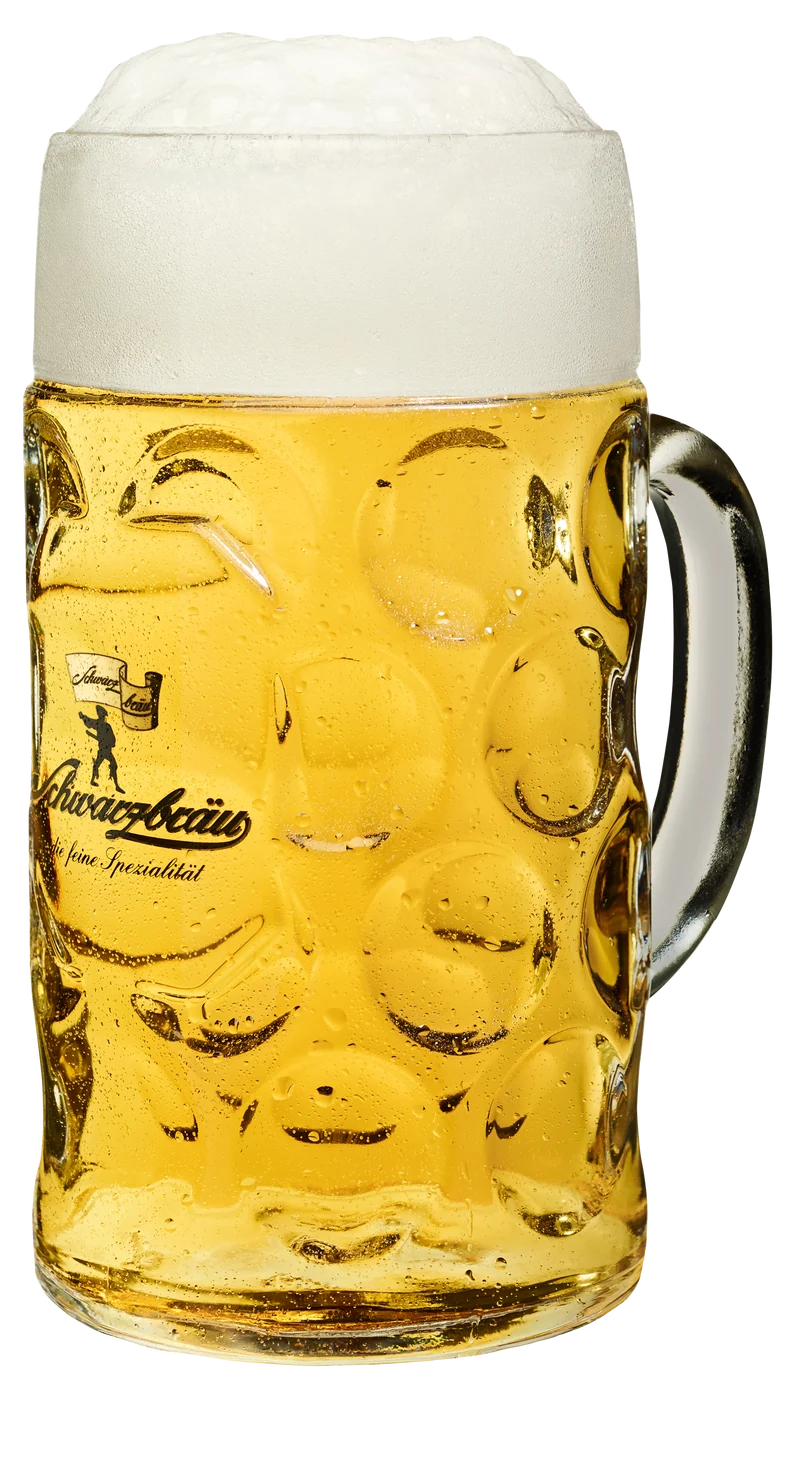 Schwarzbräu Maßkrug 1 l (einzeln)