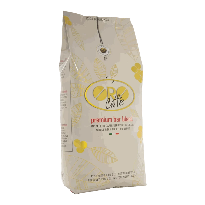 Oro Caffe Espresso Premium Bar Blend 1 kg Ganze Bohne