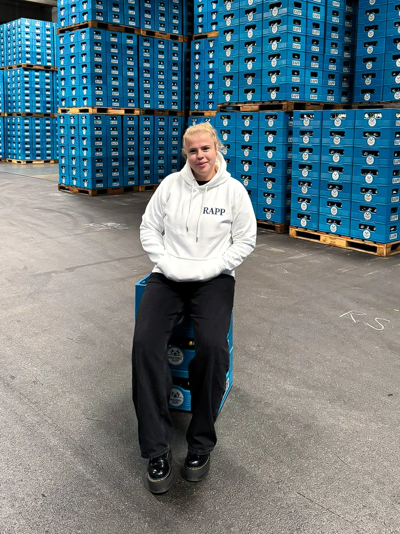 Hoodie Rapp Classic weiß
