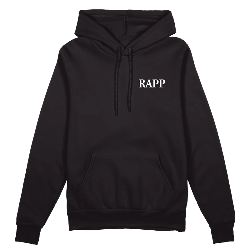 Hoodie Rapp Classic schwarz