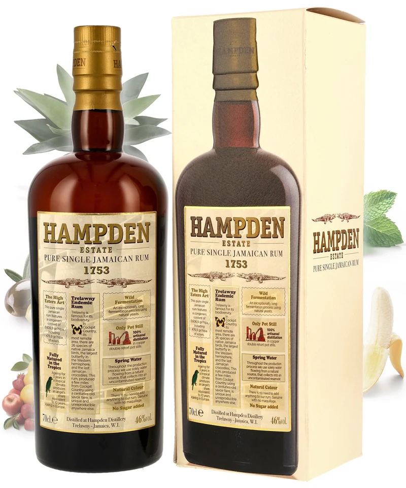 Hampden Estate 1753 3 Jahre Pure Single Jamaican Rum