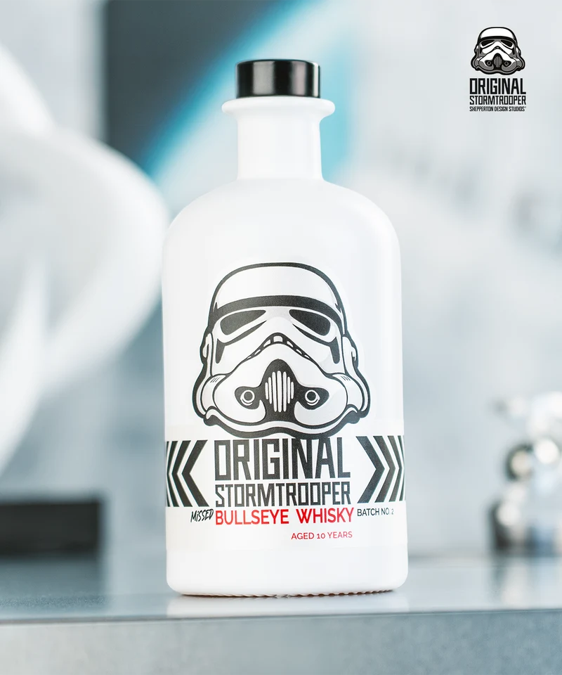 Original Stormtrooper Missed Bullseye Whisky inklusive 2 Gläser